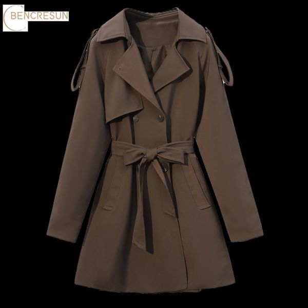 women's trench coats fashion england stlye women midi double-breasted belt khaki brown clothes autumn winter oversize female windbreake, Tan;black
women's trench coats fashion england stlye women midi double-breasted belt khaki brown clothes autumn winter oversize female windbreake, Tan;black