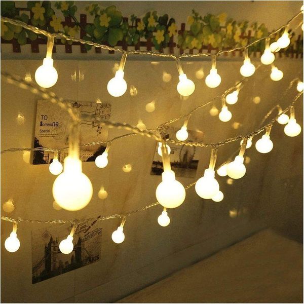 strings ball light chain lighting garland led string christmas kids bedroom halloween outdoor wedding patio party decoration
strings ball light chain lighting garland led string christmas kids bedroom halloween outdoor wedding patio party decoration