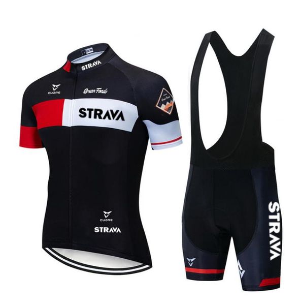 racing sets 2021 red strava pro cycling team short-sleeved men's jersey summer breathable suit, Black;blue
racing sets 2021 red strava pro cycling team short-sleeved men's jersey summer breathable suit, Black;blue