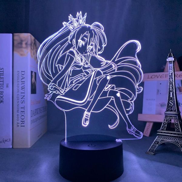 night lights anime no game life shiro led light for bedroom decor birthday gift lamp gadget
night lights anime no game life shiro led light for bedroom decor birthday gift lamp gadget