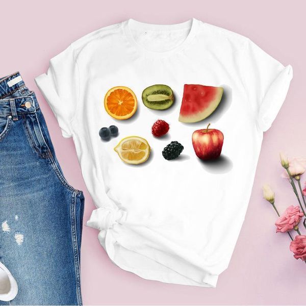 women graphic cartoon fruit sweet lemon fashion short sleeve printed lady tees clothing female t shirt womens t-shirt, White
women graphic cartoon fruit sweet lemon fashion short sleeve printed lady tees clothing female t shirt womens t-shirt, White