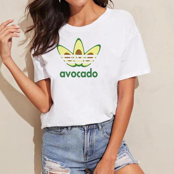 women's t-shirt cartoon avocado t shirt women vegan korean kawaii womens vogue small fresh casual graphic clothes tshirt, White
women's t-shirt cartoon avocado t shirt women vegan korean kawaii womens vogue small fresh casual graphic clothes tshirt, White
