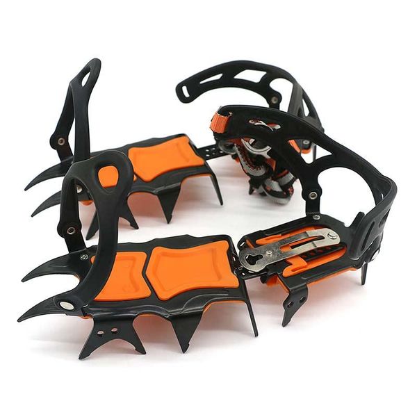 cords, slings and webbing 10/12 teeth anti-skid crampons manganese steel climbing gear snow ice shoe grippers crampon traction device
cords, slings and webbing 10/12 teeth anti-skid crampons manganese steel climbing gear snow ice shoe grippers crampon traction device