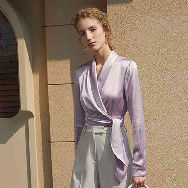 women's knits & tees short silk bandage shirt women long sleeve summer new retro fashion comfortable simple stylish 2021 style, White
women's knits & tees short silk bandage shirt women long sleeve summer new retro fashion comfortable simple stylish 2021 style, White