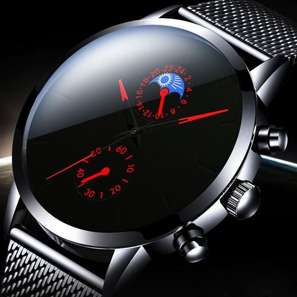 wristwatches reloj hombre fashion watch men business watches luxury classic black stainless steel mesh belt quartz wrist montre homme, Slivery;brown
wristwatches reloj hombre fashion watch men business watches luxury classic black stainless steel mesh belt quartz wrist montre homme, Slivery;brown
