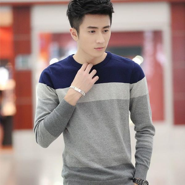 men's sweaters spring and autumn long-sleeved t-shirt 2021 sweater round neck korean young middle-aged clothes knitted shirt, White;black
men's sweaters spring and autumn long-sleeved t-shirt 2021 sweater round neck korean young middle-aged clothes knitted shirt, White;black