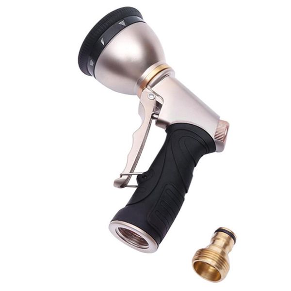 watering equipments high pressure water spray gun all metal plating garden hose pipe lawn adjustable mode spraying irrigation car wash
watering equipments high pressure water spray gun all metal plating garden hose pipe lawn adjustable mode spraying irrigation car wash
