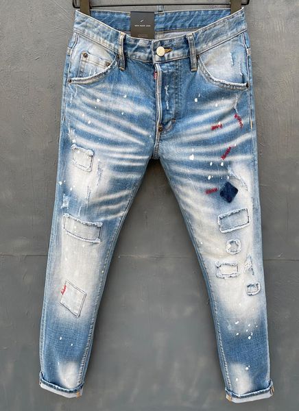 european brand men italy jeans pants men slim biker denim jeans straight trousers hole blue button pants for 057
european brand men italy jeans pants men slim biker denim jeans straight trousers hole blue button pants for 057