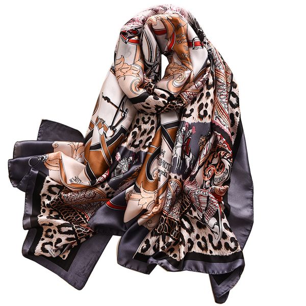 luxury brand black pink leopard print scarves women shawl ladies wrap silk beach handkerchief female hijab stole bandana, Blue;gray
luxury brand black pink leopard print scarves women shawl ladies wrap silk beach handkerchief female hijab stole bandana, Blue;gray