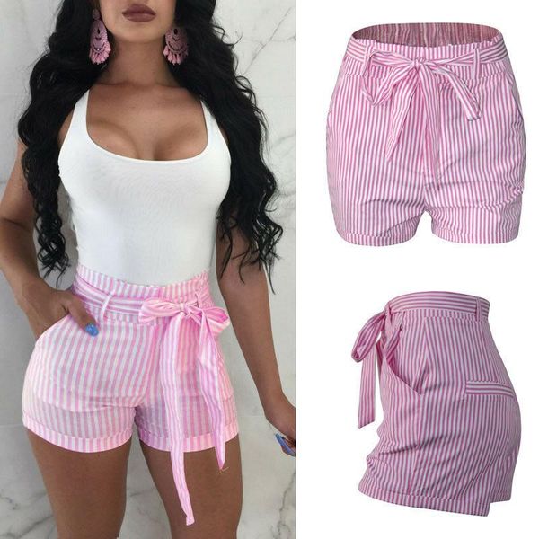 women's shorts 2021 fashion women cotton casual solid stripe skinny drawstring bow 3 colour trousers high waist short pants, White;black
women's shorts 2021 fashion women cotton casual solid stripe skinny drawstring bow 3 colour trousers high waist short pants, White;black