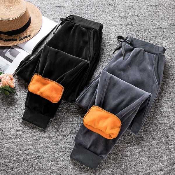 women's pants & capris autumn winter retro women large size fleece warm trousers elastic waist pocket loose thicker ladies blended casu, Black;white
women's pants & capris autumn winter retro women large size fleece warm trousers elastic waist pocket loose thicker ladies blended casu, Black;white