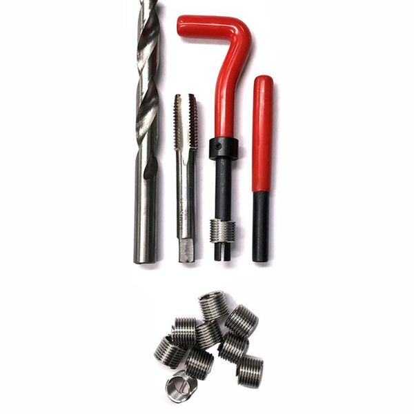 professional hand tool sets car thread repair kit m5/m6/m8 spanner wrench inserts drill tap set tools for restoring damaged threads
professional hand tool sets car thread repair kit m5/m6/m8 spanner wrench inserts drill tap set tools for restoring damaged threads