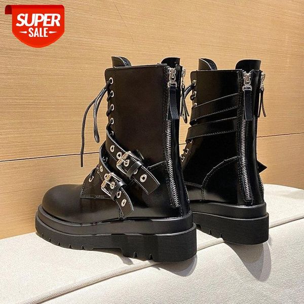 same martin boots women's autumn and winter thick bottom versatile metal buckle motorcycle british style #im8p, Black
same martin boots women's autumn and winter thick bottom versatile metal buckle motorcycle british style #im8p, Black