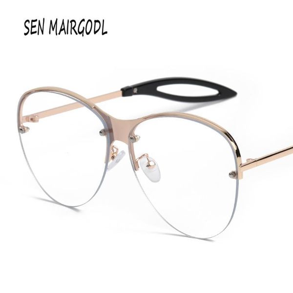 design 2021 frame men sunglasses transparent oval half personalized brand sun women vintage glasses fashion green gray mirror tkmrx, White;black
design 2021 frame men sunglasses transparent oval half personalized brand sun women vintage glasses fashion green gray mirror tkmrx, White;black