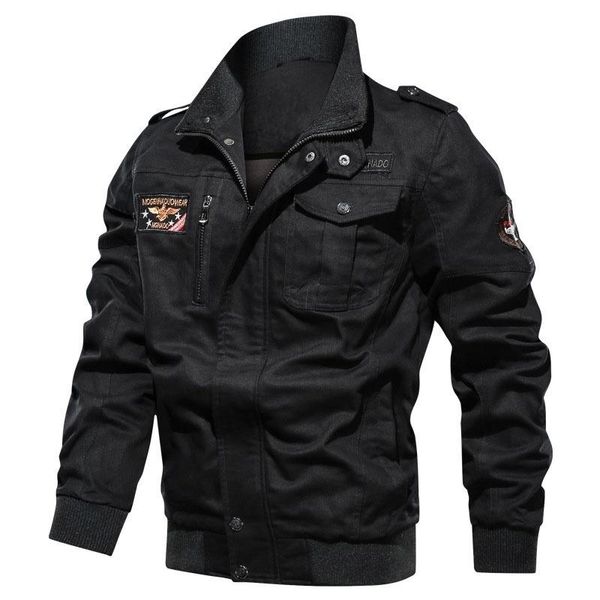 men's jackets 2021 men military tactical jacket autumn winter cotton bomber pilot coat casual cargo slim motorcycle windbreaker-f, Black;brown
men's jackets 2021 men military tactical jacket autumn winter cotton bomber pilot coat casual cargo slim motorcycle windbreaker-f, Black;brown