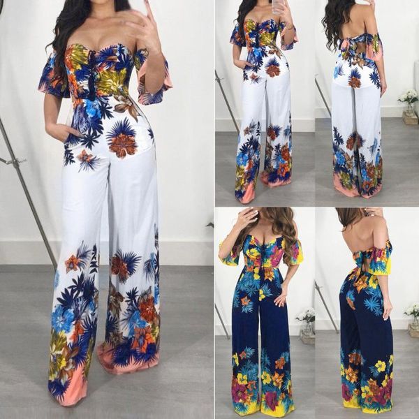 women's jumpsuits & rompers women jumpsuit off shoulder self tie yellow 2021 ruffle half sleeve elegant summer w501, Black;white
women's jumpsuits & rompers women jumpsuit off shoulder self tie yellow 2021 ruffle half sleeve elegant summer w501, Black;white