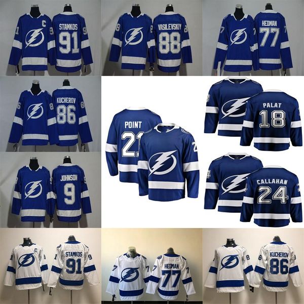 tampa bay lightning jersey 86 nikita kucherov jersey 91 steven stamkos 88 andrei vasilevskiy 77 victor hedman hockey jersey, Black;red
tampa bay lightning jersey 86 nikita kucherov jersey 91 steven stamkos 88 andrei vasilevskiy 77 victor hedman hockey jersey, Black;red