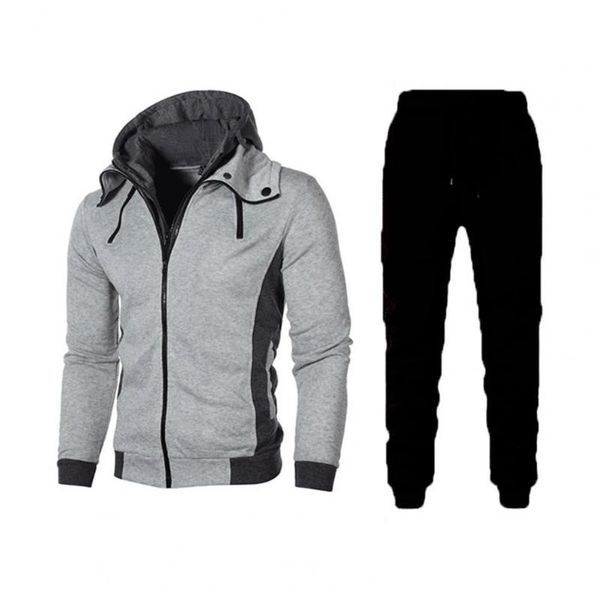jogging clothing 1 set casual sportswear men outfits loose sports wear thick warm contrast color sweatshirt sweatpants suit, Black;red
jogging clothing 1 set casual sportswear men outfits loose sports wear thick warm contrast color sweatshirt sweatpants suit, Black;red