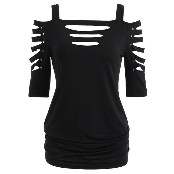 t shirt women summer 2021 hollow out slash neck half sleeve black casual fashion solid tees t-shirt vrouwen may813, White
t shirt women summer 2021 hollow out slash neck half sleeve black casual fashion solid tees t-shirt vrouwen may813, White