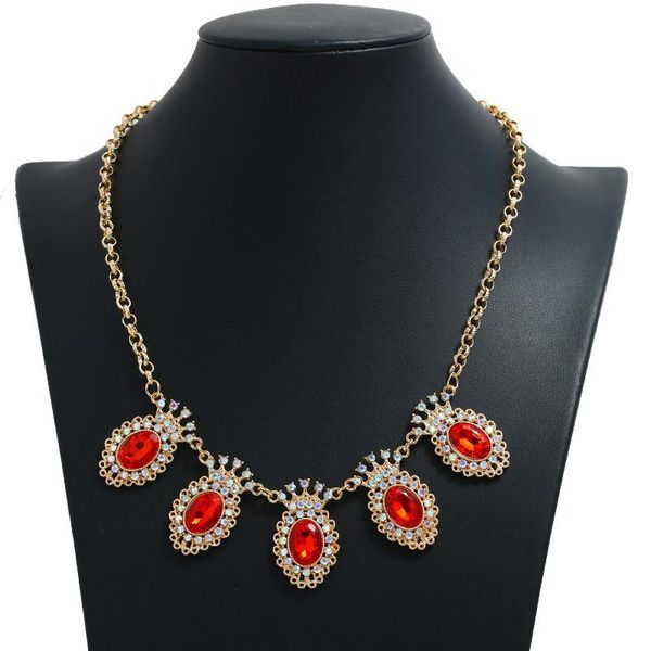 pendant necklaces fashion women's crystal statement bib necklace jewelry selected rhinestones are more translucent and shinyf719, Silver
pendant necklaces fashion women's crystal statement bib necklace jewelry selected rhinestones are more translucent and shinyf719, Silver