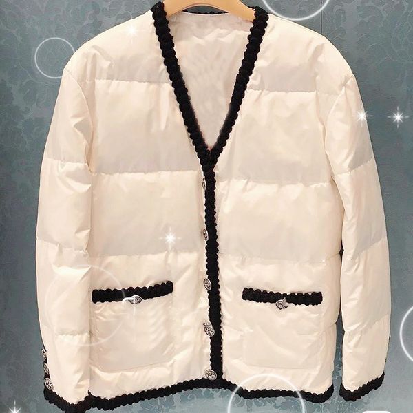2021 New Winter Thick Warm Short Parkas Fashion White Cotton Coats Women Elegant Loose Casual Jackets Female Ladies L11a, Black
2021 New Winter Thick Warm Short Parkas Fashion White Cotton Coats Women Elegant Loose Casual Jackets Female Ladies L11a, Black