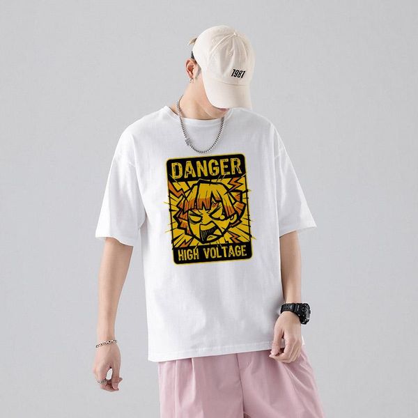 men's t-shirts anime funny character classic 2021 men summer white fashion oversize style hip hop ulzzang harajuku streetwear with t-sh, White;black
men's t-shirts anime funny character classic 2021 men summer white fashion oversize style hip hop ulzzang harajuku streetwear with t-sh, White;black