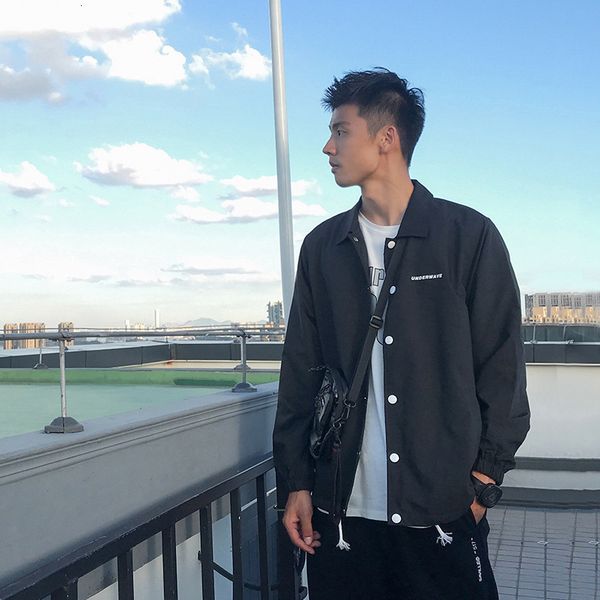american style leisure coach jacket men's 2021 new spring trend loose sports coat lovers thin fashion, Black;brown
american style leisure coach jacket men's 2021 new spring trend loose sports coat lovers thin fashion, Black;brown