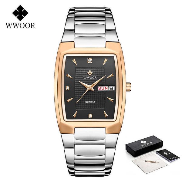 reloj mujer wwoor fashion ladies watch brand luxury square dress wristwatches womens waterproof casual silver clock 210527, Slivery;black
reloj mujer wwoor fashion ladies watch brand luxury square dress wristwatches womens waterproof casual silver clock 210527, Slivery;black