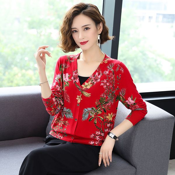 women's jackets casual soft cardigan autumn winter knit soft sweater coat long sleeve v-neck floral print knitted cardiga, Black;brown
women's jackets casual soft cardigan autumn winter knit soft sweater coat long sleeve v-neck floral print knitted cardiga, Black;brown