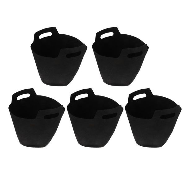planters & pots 5pcs nonwovens planting bags universal fabric plant bag with sturdy handles
planters & pots 5pcs nonwovens planting bags universal fabric plant bag with sturdy handles