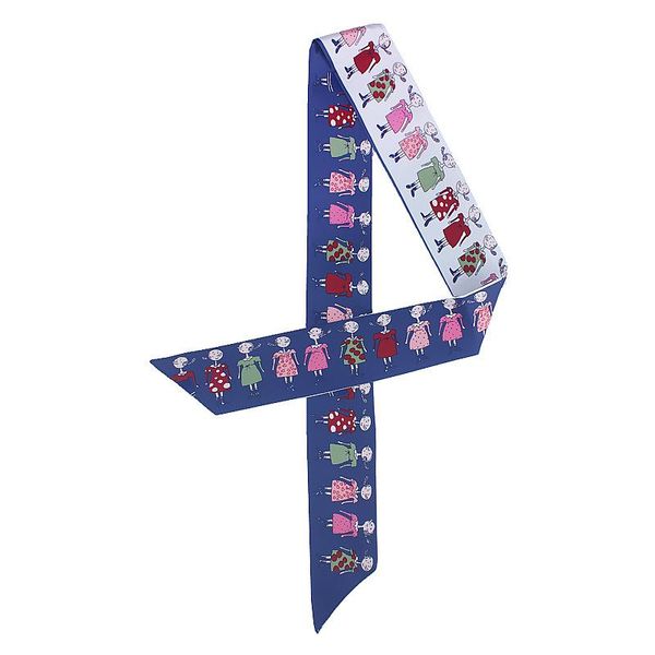 scarves 100*5cm design cartoon character printing tie bag small ribbon women's twill silk scarf hair band, Blue;gray
scarves 100*5cm design cartoon character printing tie bag small ribbon women's twill silk scarf hair band, Blue;gray