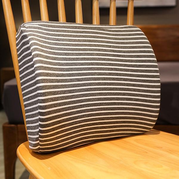 striped memory foam waist back cushion for home office chair car seat pillow relieve pain
striped memory foam waist back cushion for home office chair car seat pillow relieve pain