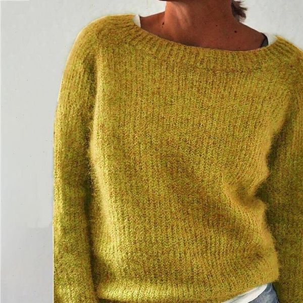 women autumn winter knitted pullover sweater women long sleeve round neck solid color sweater casual loose femme clothes, White;black
women autumn winter knitted pullover sweater women long sleeve round neck solid color sweater casual loose femme clothes, White;black