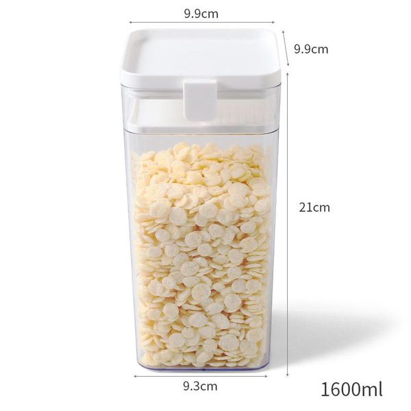 storage bottles & jars 1pcs plastic container sealing canister with lid cereal containers flour tank for kitchen 500/1000/1600ml lad
storage bottles & jars 1pcs plastic container sealing canister with lid cereal containers flour tank for kitchen 500/1000/1600ml lad