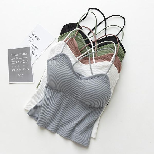 camisoles & tanks tank crop women camis underwear lingerie summer sleeveless intimates seamless ped tee padded camisole1, Black;white
camisoles & tanks tank crop women camis underwear lingerie summer sleeveless intimates seamless ped tee padded camisole1, Black;white
