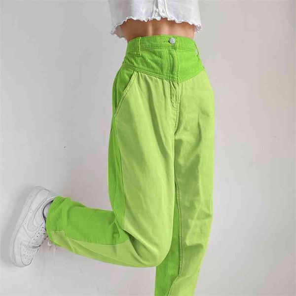 streetwear patched corduroy high waist pants winter women fashion harajuku long straight trousers autumn female 210915, Black;white
streetwear patched corduroy high waist pants winter women fashion harajuku long straight trousers autumn female 210915, Black;white
