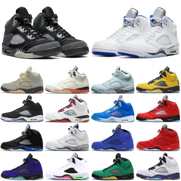 men basketball shoes 5 5s jumpman oreo quai 54 bluebird what the shattered backboard jade horizon mens trainers sports sneakers size 7-13
men basketball shoes 5 5s jumpman oreo quai 54 bluebird what the shattered backboard jade horizon mens trainers sports sneakers size 7-13