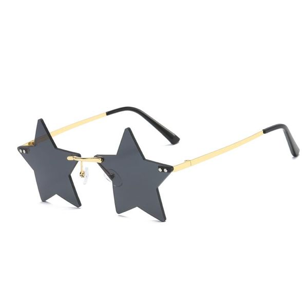 steampunk vintage sunglasses women star mirror rimless sunglasses men frameless trend fashion retro small eyewear, White;black
steampunk vintage sunglasses women star mirror rimless sunglasses men frameless trend fashion retro small eyewear, White;black
