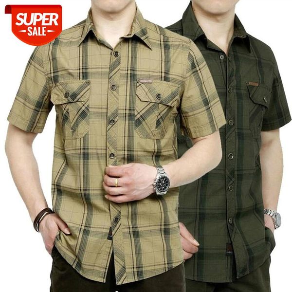 brand army military shirt men 2020 summer 100% cotton plaid short sleeve mens shirts plus size 4xl 5xl camisa masculina #ki6j, White;black
brand army military shirt men 2020 summer 100% cotton plaid short sleeve mens shirts plus size 4xl 5xl camisa masculina #ki6j, White;black