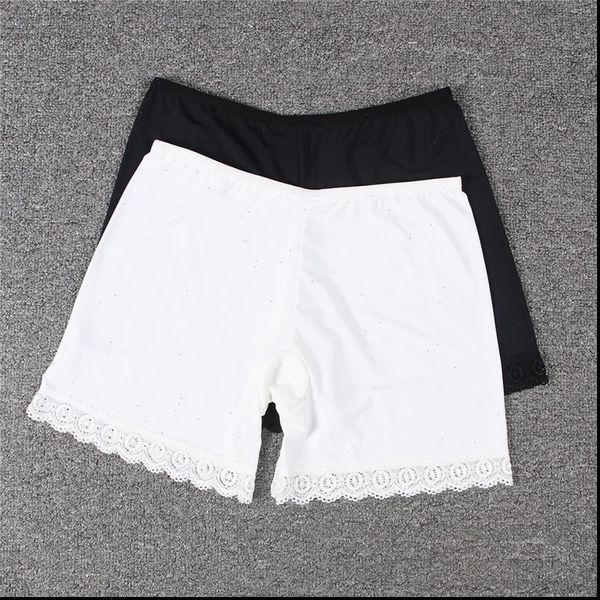 women leggings lace bottoms ice silk under pants for girls under skirt soft comfortable under wear underpants, Black
women leggings lace bottoms ice silk under pants for girls under skirt soft comfortable under wear underpants, Black