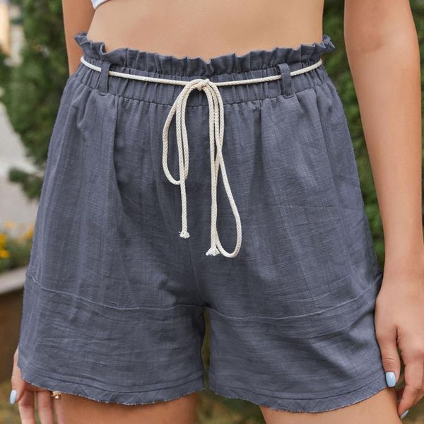 gym clothing loose casual shorts for women's summer cotton line solid color drawstring elastic pants sport running, White;black
gym clothing loose casual shorts for women's summer cotton line solid color drawstring elastic pants sport running, White;black