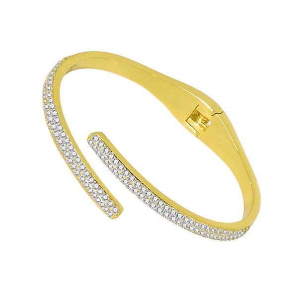 bangle bracelets & bangles for women jewellery gold color crystal rhinestone hand female jewelry customized designer custom, Black
bangle bracelets & bangles for women jewellery gold color crystal rhinestone hand female jewelry customized designer custom, Black
