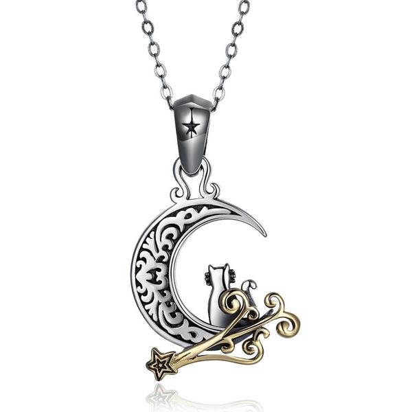 zemior 925 sterling silver pendant necklaces for women retro star moon elements necklace anniversary simple gift fine jewelry
zemior 925 sterling silver pendant necklaces for women retro star moon elements necklace anniversary simple gift fine jewelry