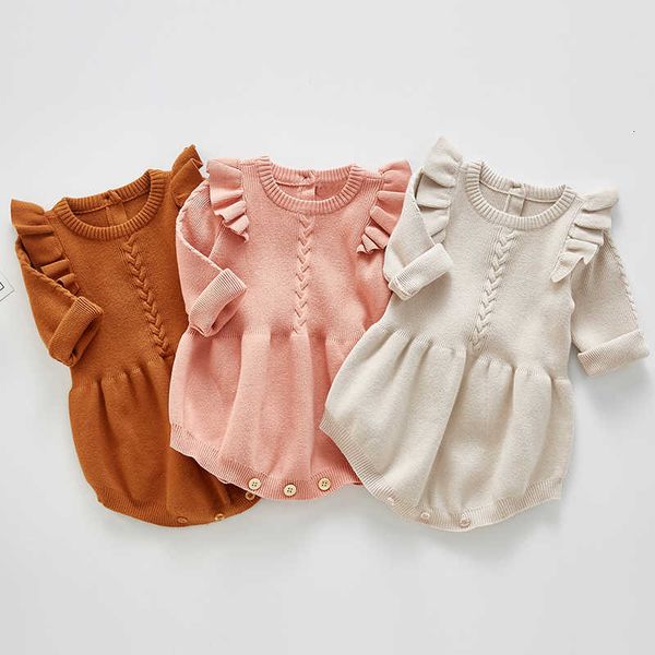 newborn girls knitted romper clothes cotton woolen rompers ruffle infant baby boys jumpsuit, Blue
newborn girls knitted romper clothes cotton woolen rompers ruffle infant baby boys jumpsuit, Blue
