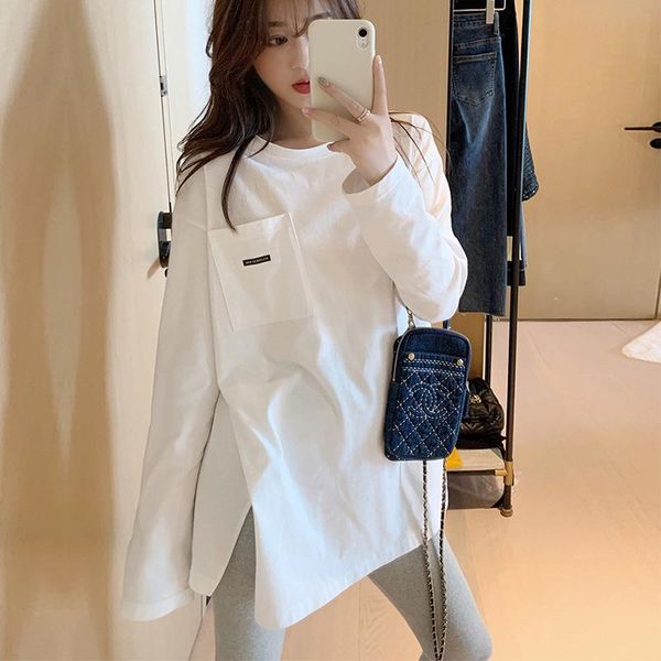 women's polos 2021 white bottom shirt fork jacket loose cotton t-shirt female ins tide plus size long sleeve top
women's polos 2021 white bottom shirt fork jacket loose cotton t-shirt female ins tide plus size long sleeve top