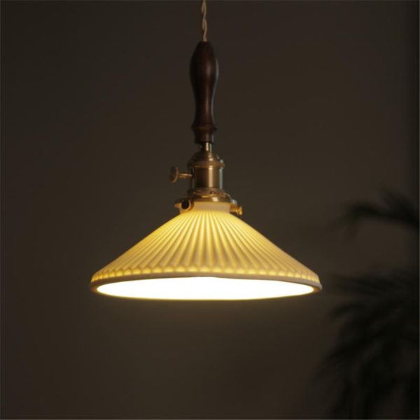 pendant lamps modern retro pleated ceramic led lights nordic walnut bedroom bedside lamp bar restaurant brass
pendant lamps modern retro pleated ceramic led lights nordic walnut bedroom bedside lamp bar restaurant brass