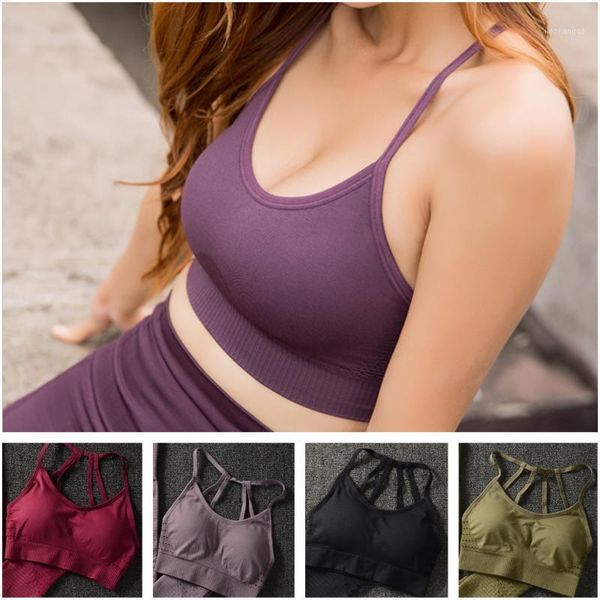 yoga outfit women hollow quick-drying sports bra fitness vest shockproof breathable female sling without steel ring
yoga outfit women hollow quick-drying sports bra fitness vest shockproof breathable female sling without steel ring