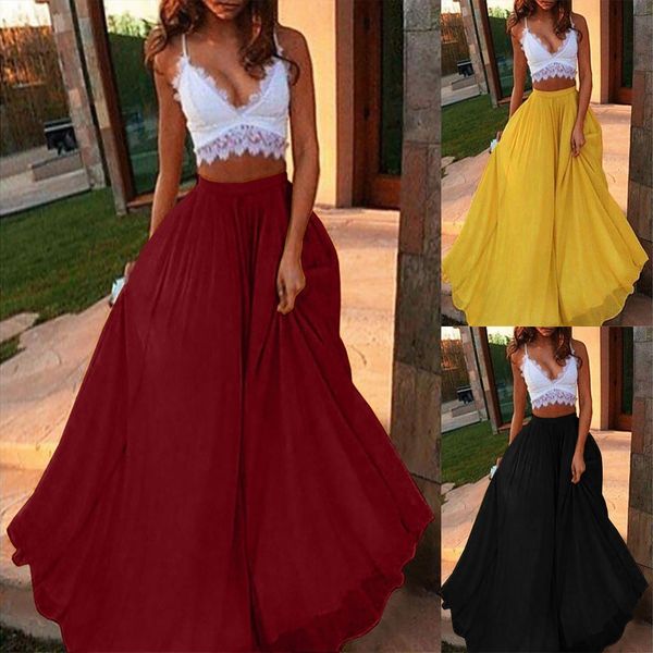 bohemian solid color maxi women skirt y2k casual high waist long elegant party beach plus size lady, Black
bohemian solid color maxi women skirt y2k casual high waist long elegant party beach plus size lady, Black
