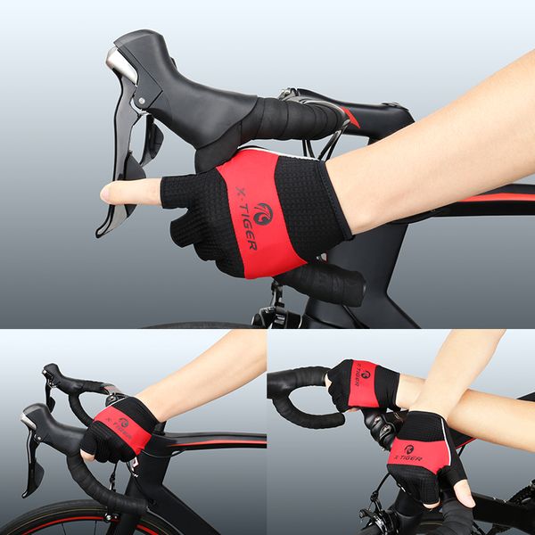 x-tiger mtb bike bicycle glove anti-slip anti-sweat men women half finger gloves breathable anti-shock sports bike bicycle gloveg, Blue;gray
x-tiger mtb bike bicycle glove anti-slip anti-sweat men women half finger gloves breathable anti-shock sports bike bicycle gloveg, Blue;gray