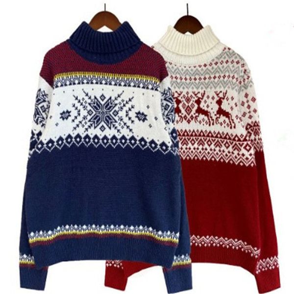womens sweaters knitted christmas sweater couple deer snowflakes print sweater pullover long sleeve xmas ladies jumpers, White;black
womens sweaters knitted christmas sweater couple deer snowflakes print sweater pullover long sleeve xmas ladies jumpers, White;black